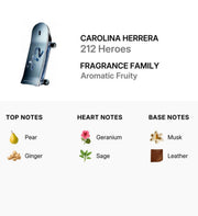 212 Heroes Carolina Herrera (With Box)