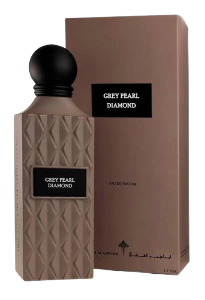 Al-Qurashi Grey pearl {With Box}